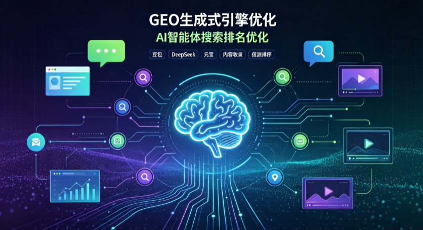 新芜区GEO 浪潮来袭：生成式引擎优化崛起，创作者争抢豆包、DeepSeek、元宝智能体流量入口